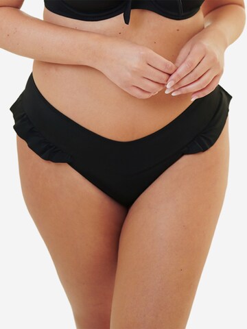 SugarShape Bikini Bottoms 'Valencia' in Black: front