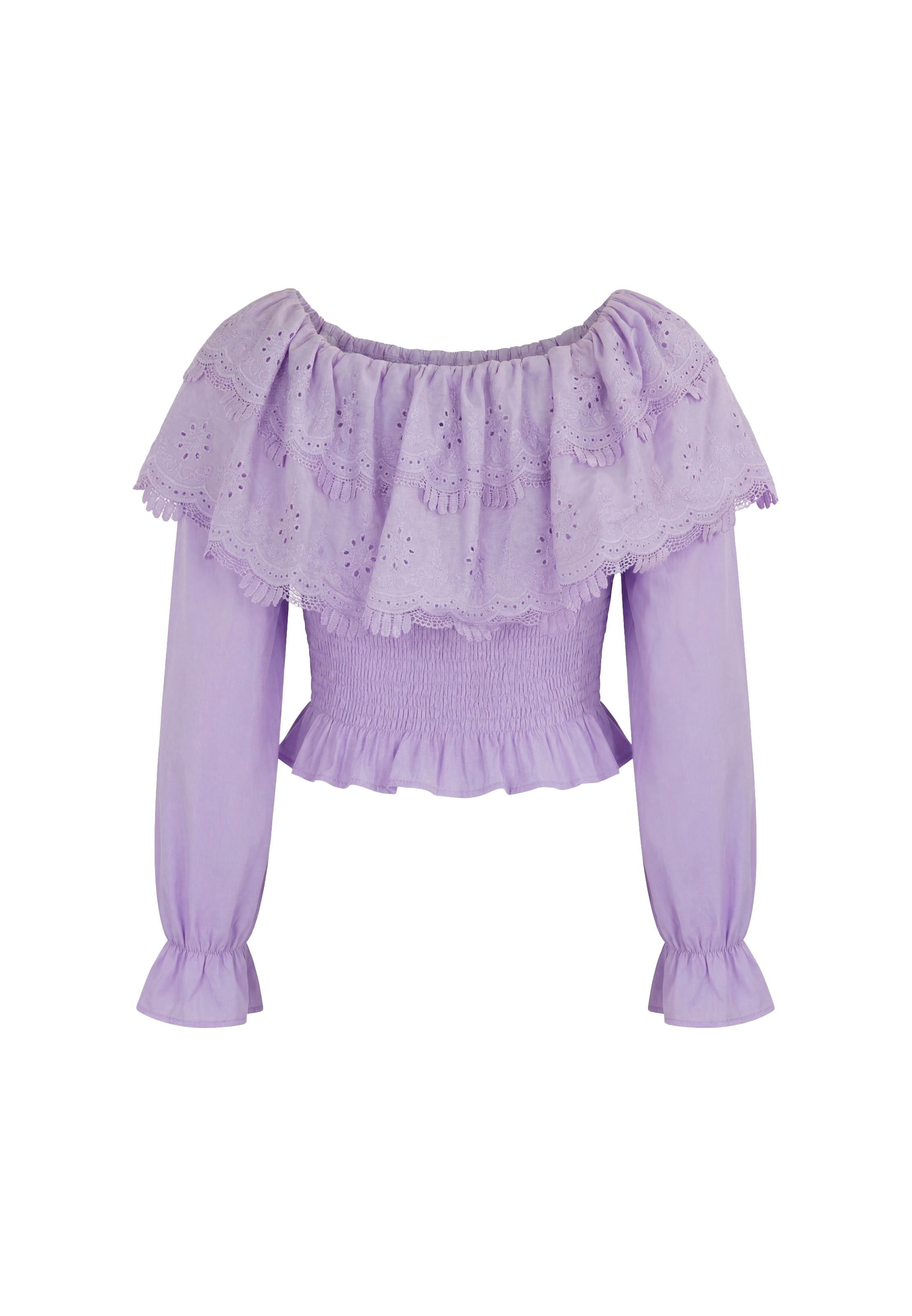 IZIA Bluse in Lila: Vorderseite