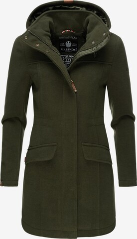 Manteau mi-saison MARIKOO en vert : devant