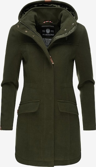 MARIKOO Ανοιξιάτικο και φθινοπωρινό παλτό σε σκούρο πράσινο, Άποψη προϊόντος