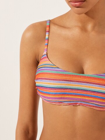 CALZEDONIA Bustier Bikinitop in Mischfarben