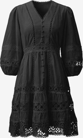 IZIA - Vestido em preto: frente