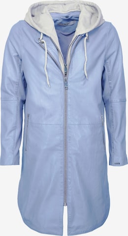 Manteau mi-saison Maze en bleu : devant