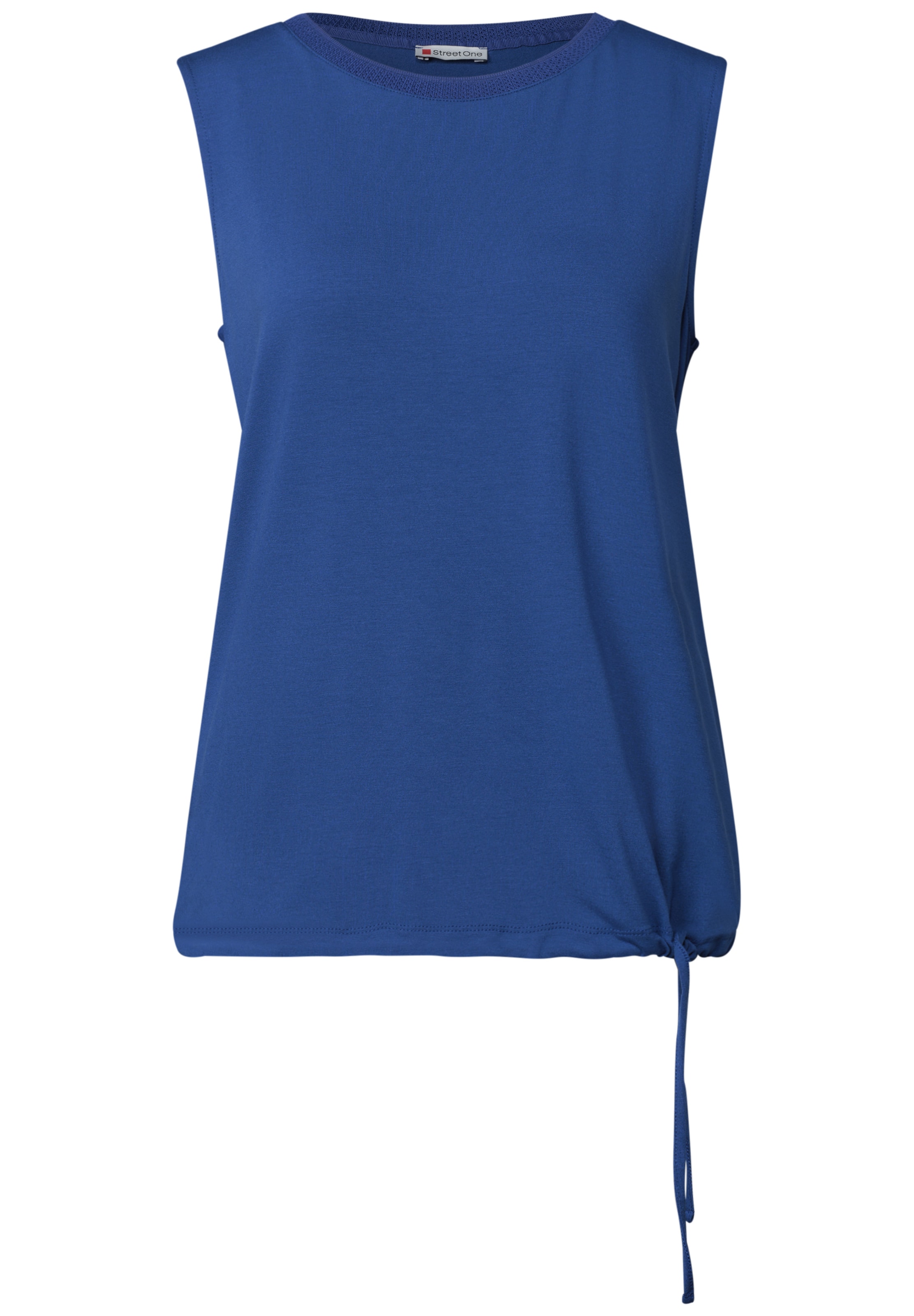 STREET ONE Top in Blau: Vorderseite