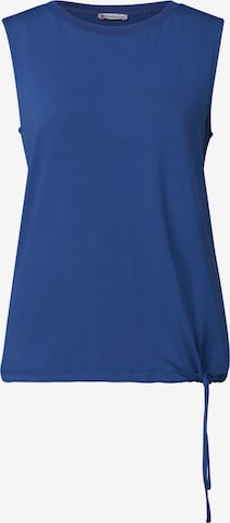 STREET ONE Top in Blau: Vorderseite