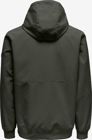Only & Sons Демисезонная куртка 'Jess' в Серый