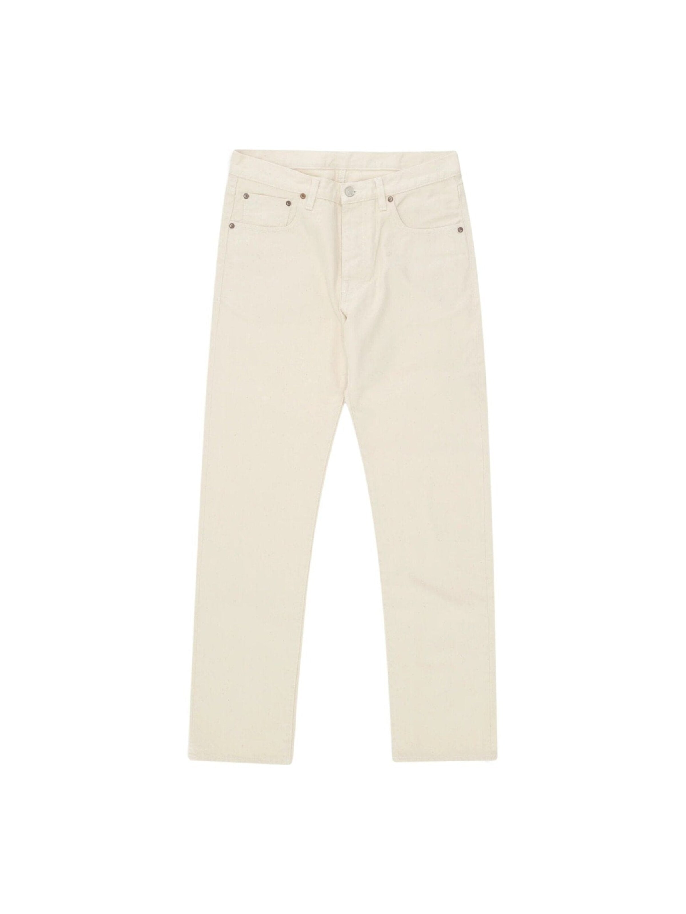 Fortela Regular Jeans '965 John Japan Selvedge Denim 5-Pocket Regular Fit Ecrù' in Beige: front