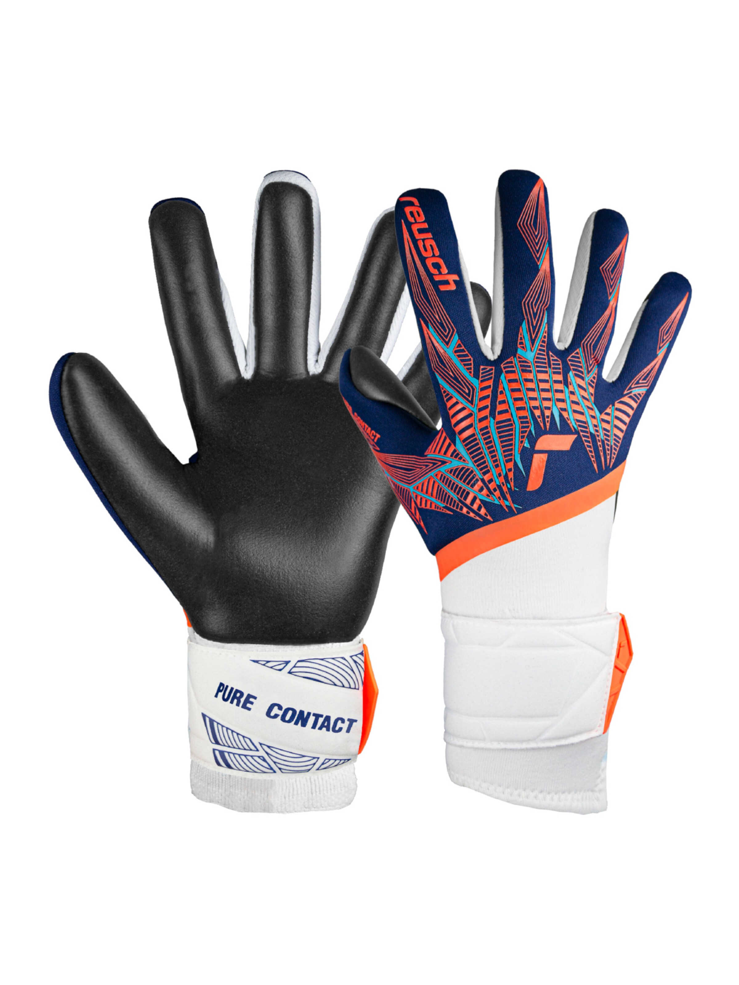 REUSCH Sporthandschuhe 'Pure Contact' in Blau: Vorderseite
