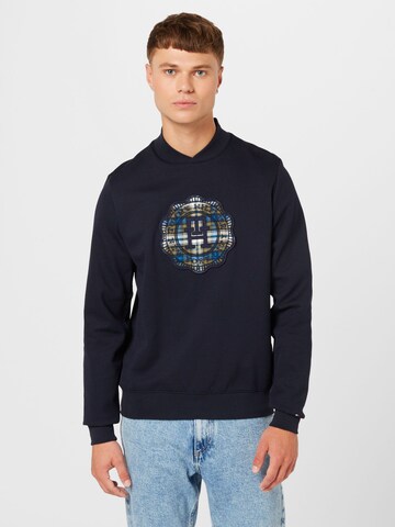 TOMMY HILFIGER Sweatshirt in Blauw: voorkant