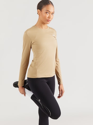 THE NORTH FACE Funkcionalna majica 'Shadow' | bež barva: sprednja stran