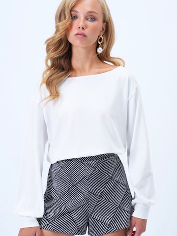 Trend Alaçatı Stili Футболка в Белый