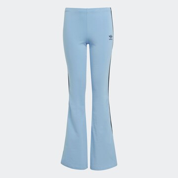 ADIDAS ORIGINALS Flared Leggings 'Adicolor' in Blau: Vorderseite