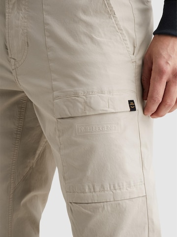 PME Legend Regular Housut 'Yetliner hybrid relaxed fit worker pants' värissä beige