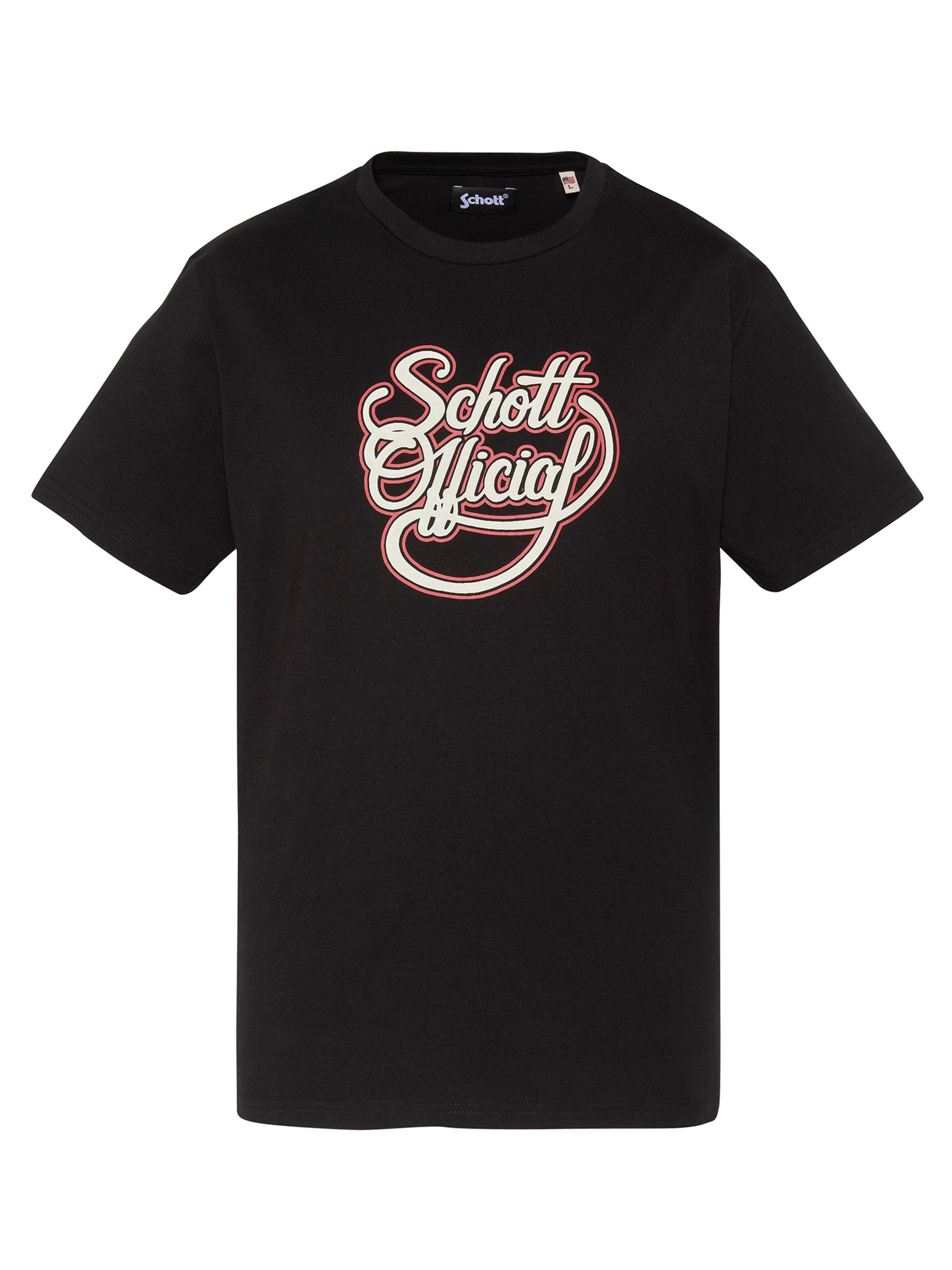 Schott NYC Shirt‌ in Schwarz: Vorderseite