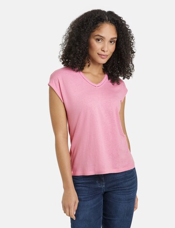 rozā GERRY WEBER T-Krekls: no priekšpuses