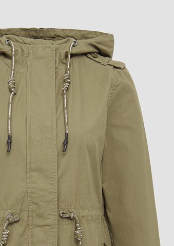 Parka mi-saison QS en vert