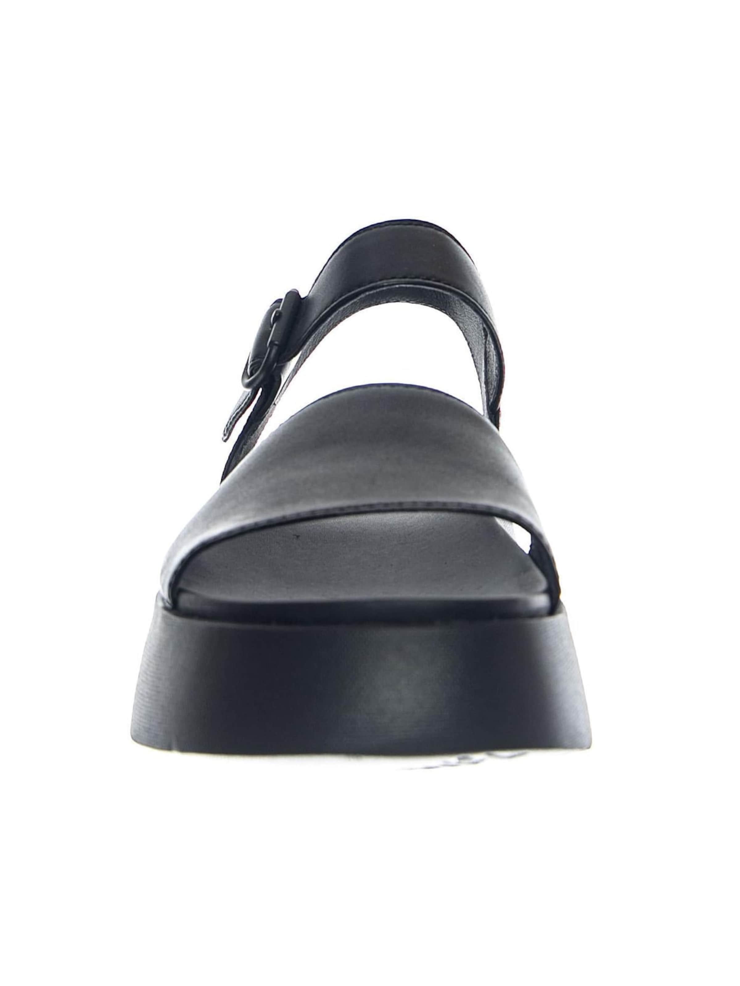 CAMPER Sandały 'Gobi Flora/Tasha Flora Ultrasoft Black/Tasha Black' w kolorze szary