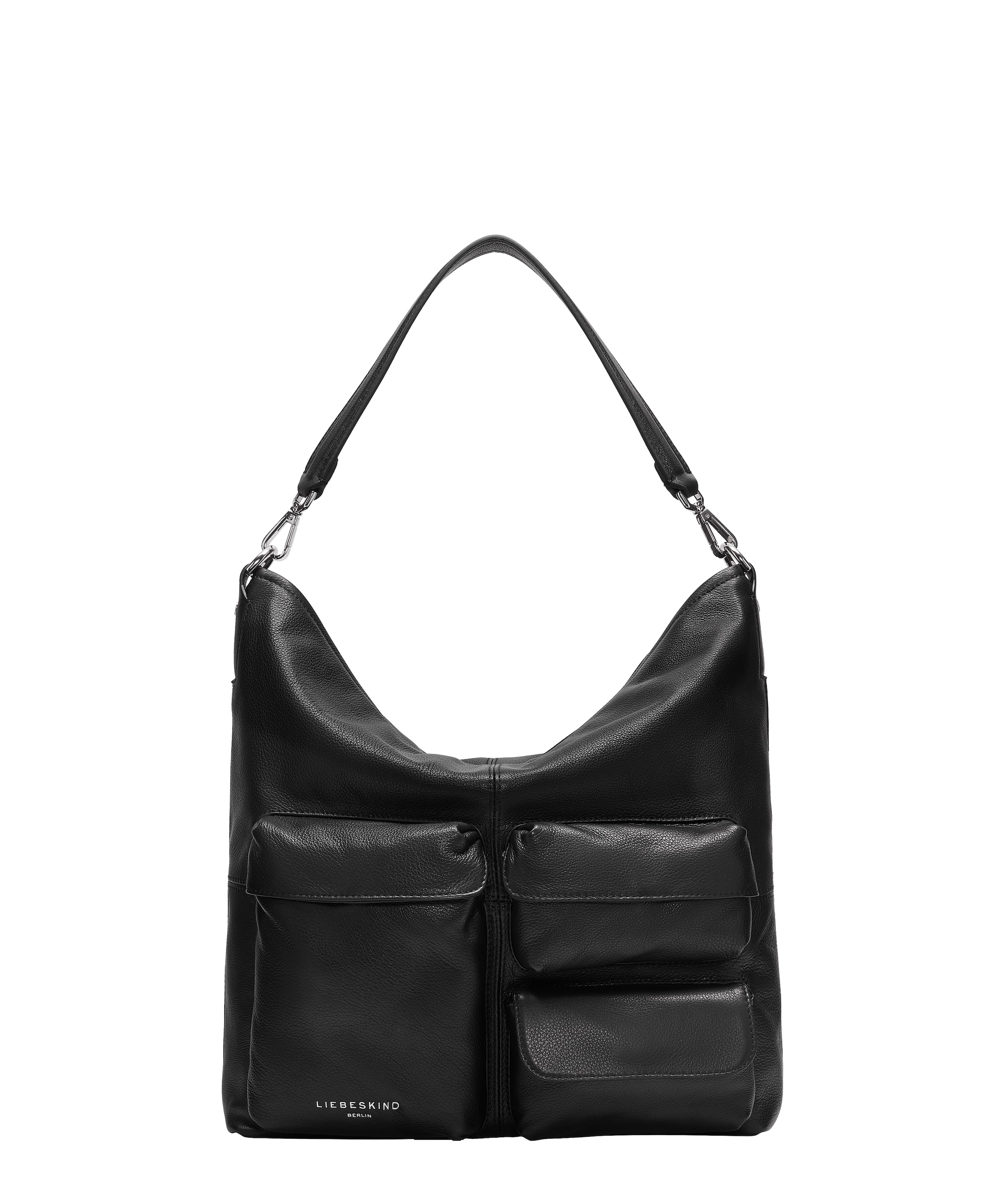 Liebeskind Berlin Schoudertas in Zwart: voorkant