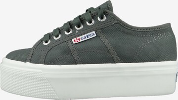 SUPERGA Sneakers laag in Grijs: voorkant