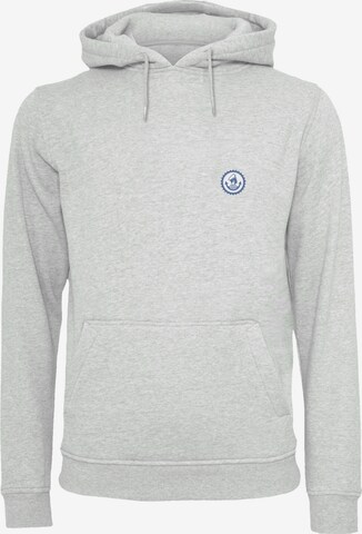 F4NT4STIC Sweatshirt 'AHOI Knut & Jan Hamburg' in Grey: front