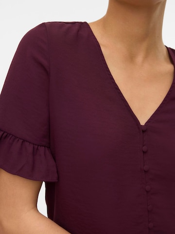VERO MODA Bluse in Rot