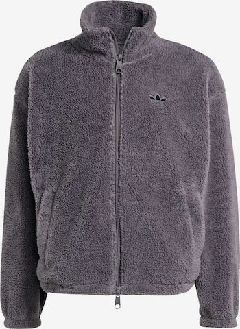 ADIDAS ORIGINALS - Chaqueta polar 'Essentials' en gris: frente