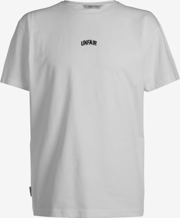 Unfair Athletics T-Shirt in Weiß: predná strana