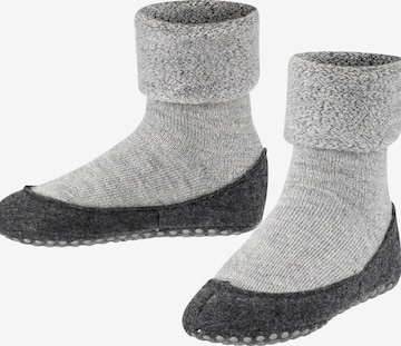 FALKE Socks 'Cosyshoe Teens' in Grey: front