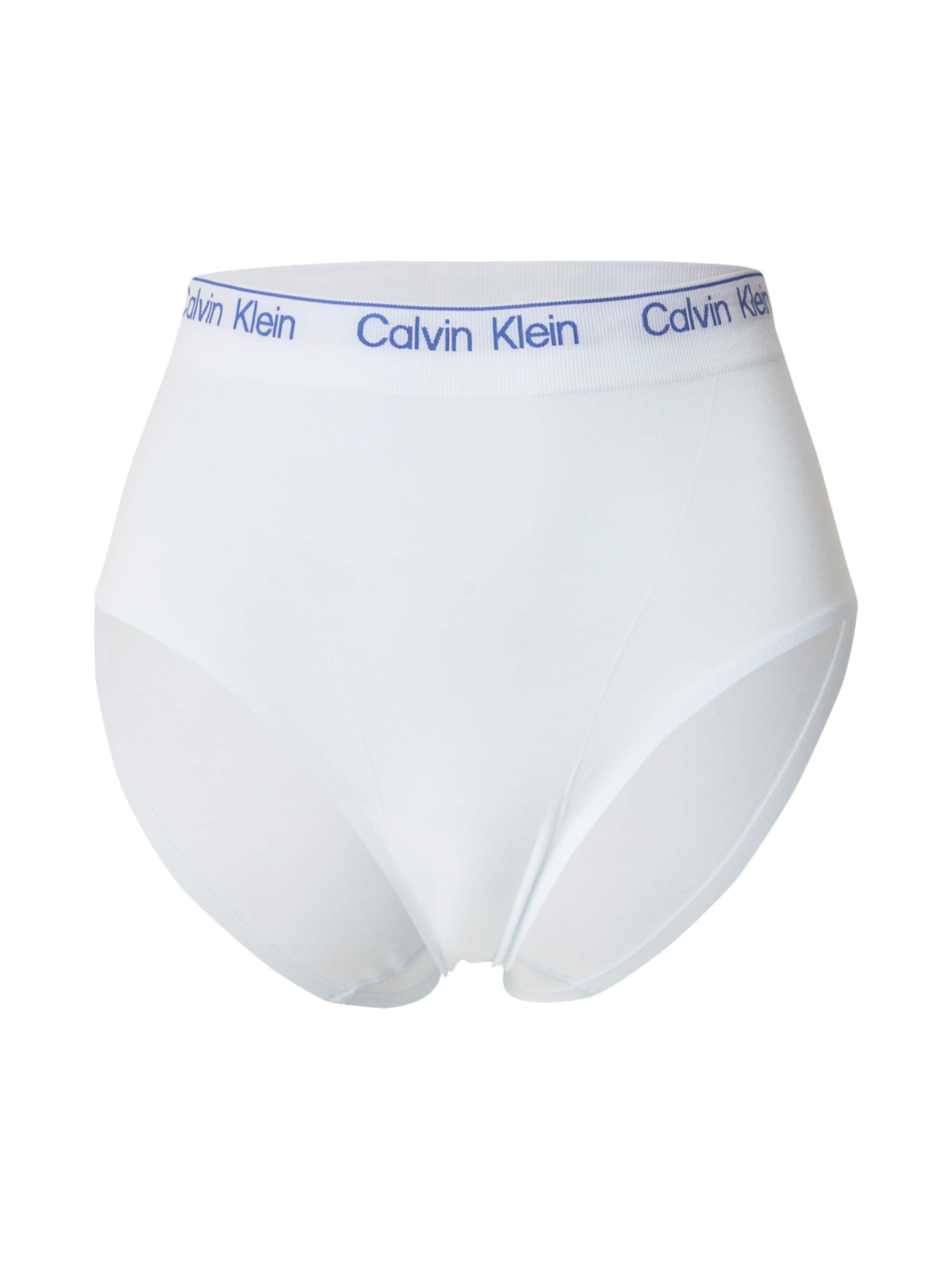 Chiloți modelatori de la Calvin Klein Underwear pe albastru: față