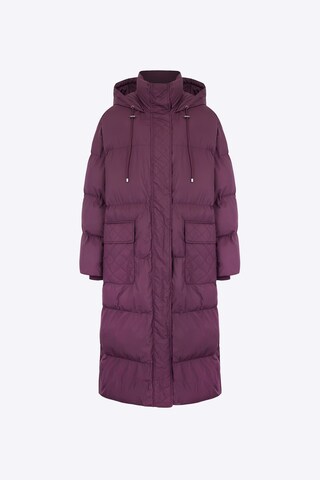 Aligne Winter Coat 'Giovanna' in Red: front