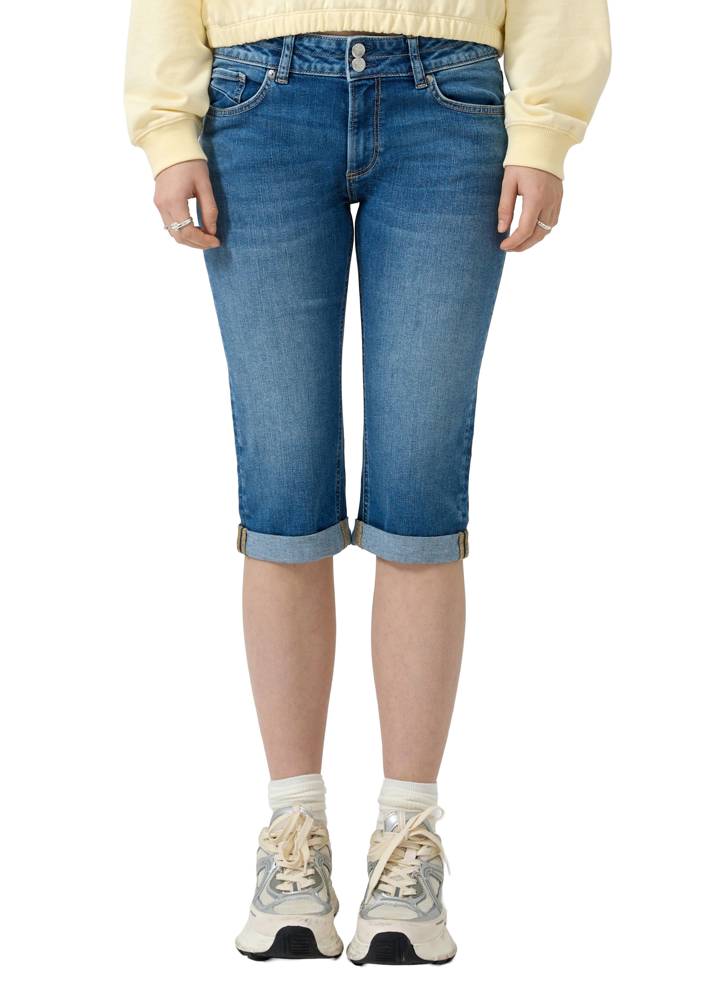 QS Slimfit Jeans ' CATIE ' in Blauw