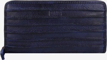 FREDsBRUDER Wallet 'Riffel ' in Blue: front