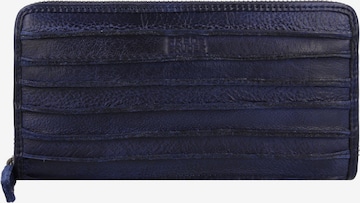 FREDsBRUDER Wallet 'Riffel ' in Blue: front