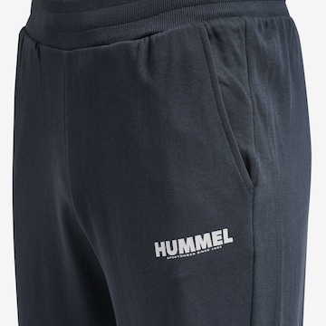 Hummel Tapered Workout Pants 'Legacy' in Blue