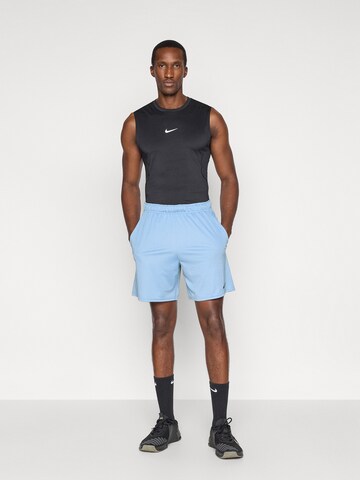 NIKE Regular Sportshorts 'Flex' in Blau