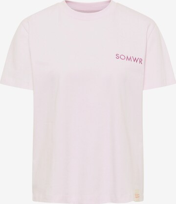 SOMWR Shirt 'TAPER' in Roze: voorkant