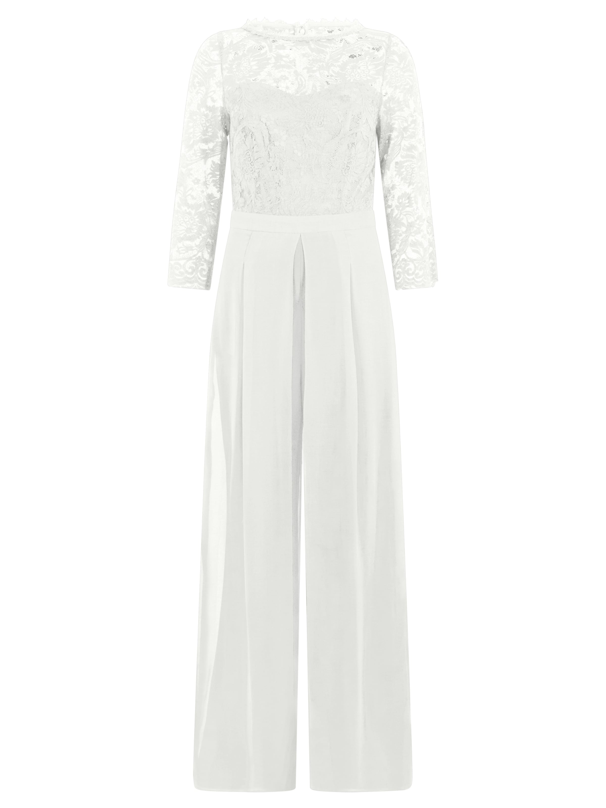 APART Jumpsuit in Weiß: Vorderseite