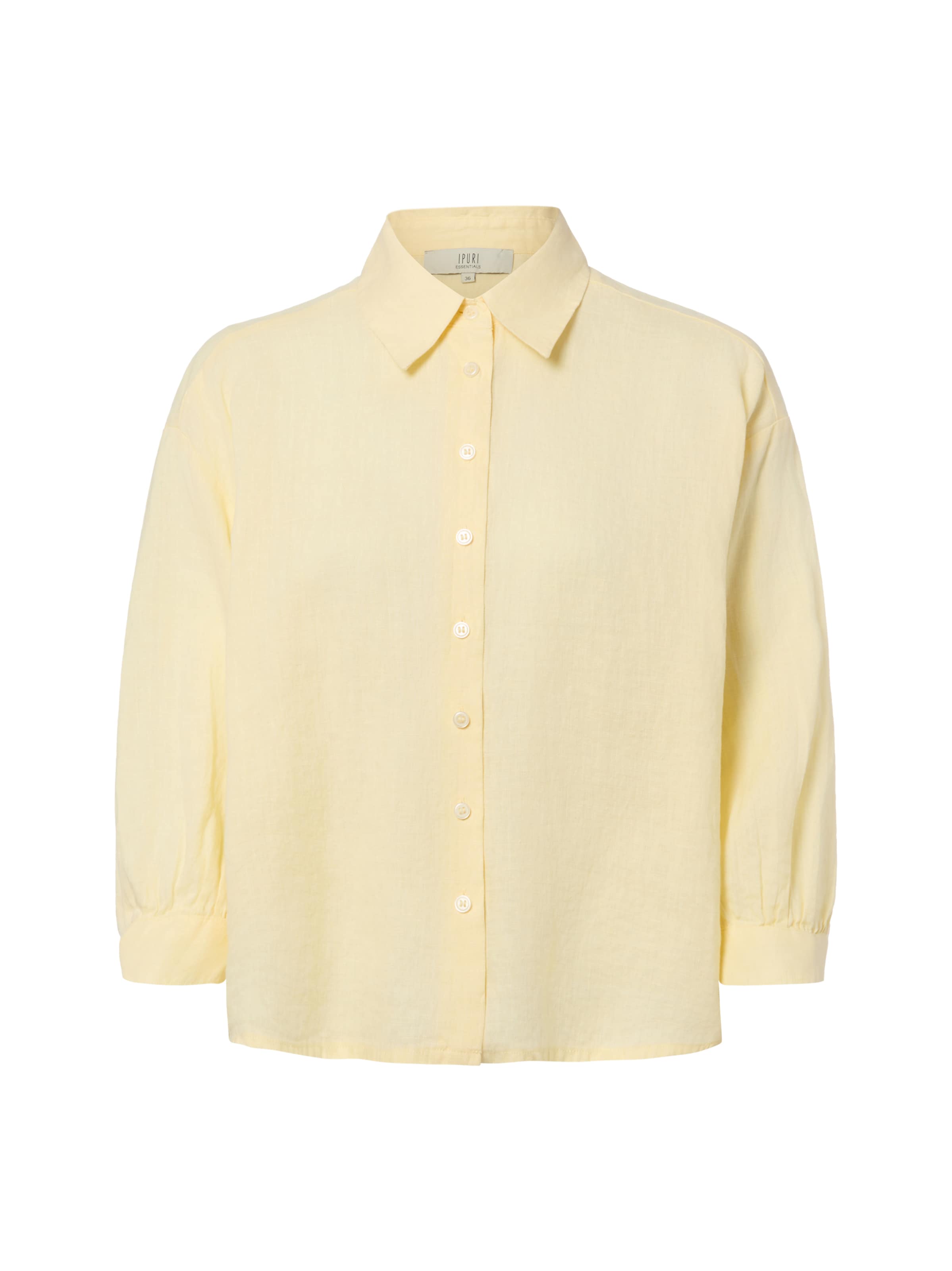 Ipuri Bluse in Gelb: Vorderseite