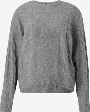 Pull-over 'ONLJEANETT' ONLY en gris : devant