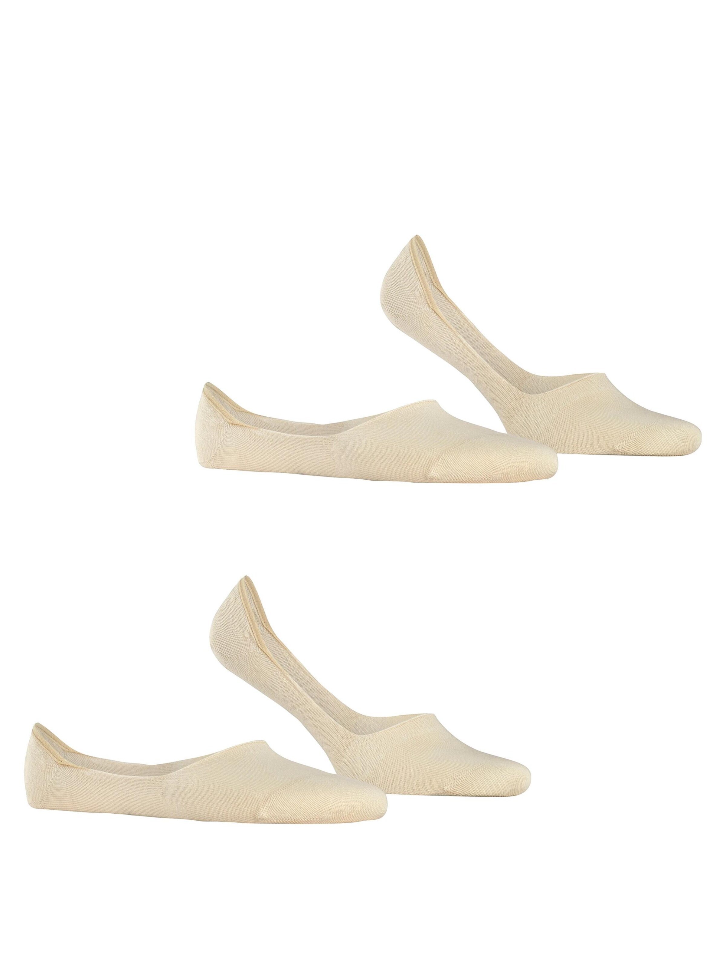 ESPRIT Füßlinge 'Basic Uni 2-Pack'‌‌ in Beige