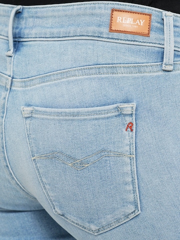 REPLAY Skinny Jeans 'NEW LUZ' in Blue
