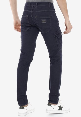 CIPO & BAXX Regular Cargojeans 'Akin' in Blauw