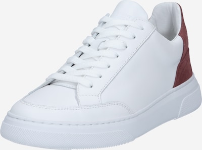 Garment Project Sneaker 'Off Court' in dunkelrot / weiß, Produktansicht