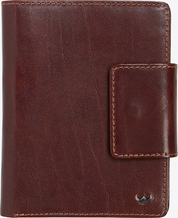 GOLDEN HEAD Wallet 'Colorado' in Brown: front