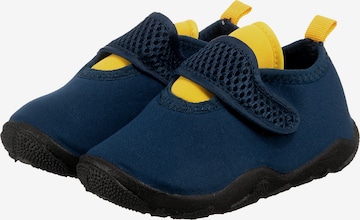 STERNTALER - Pantufa em azul: frente