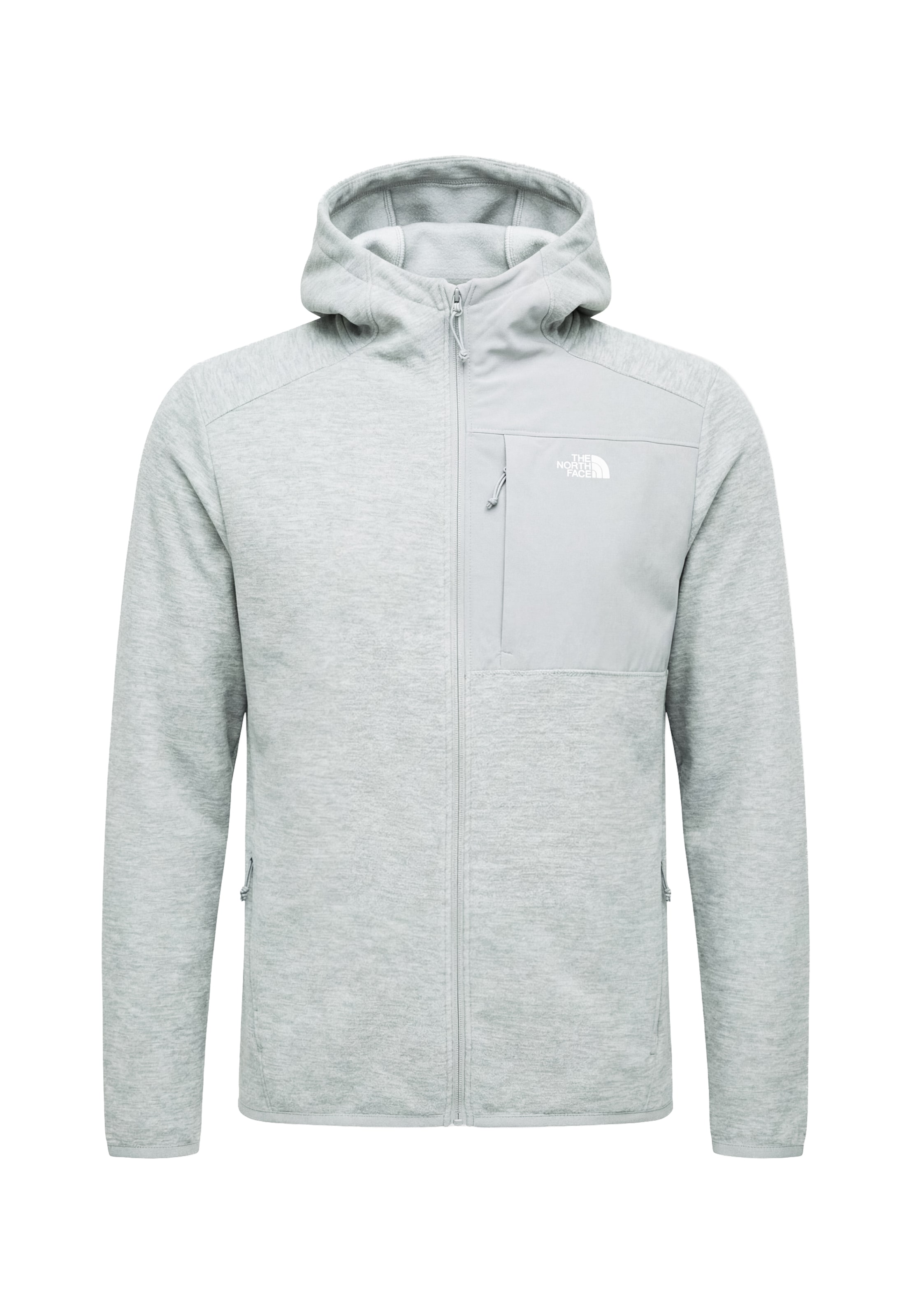 Veste en polaire fonctionnelle THE NORTH FACE en gris : devant
