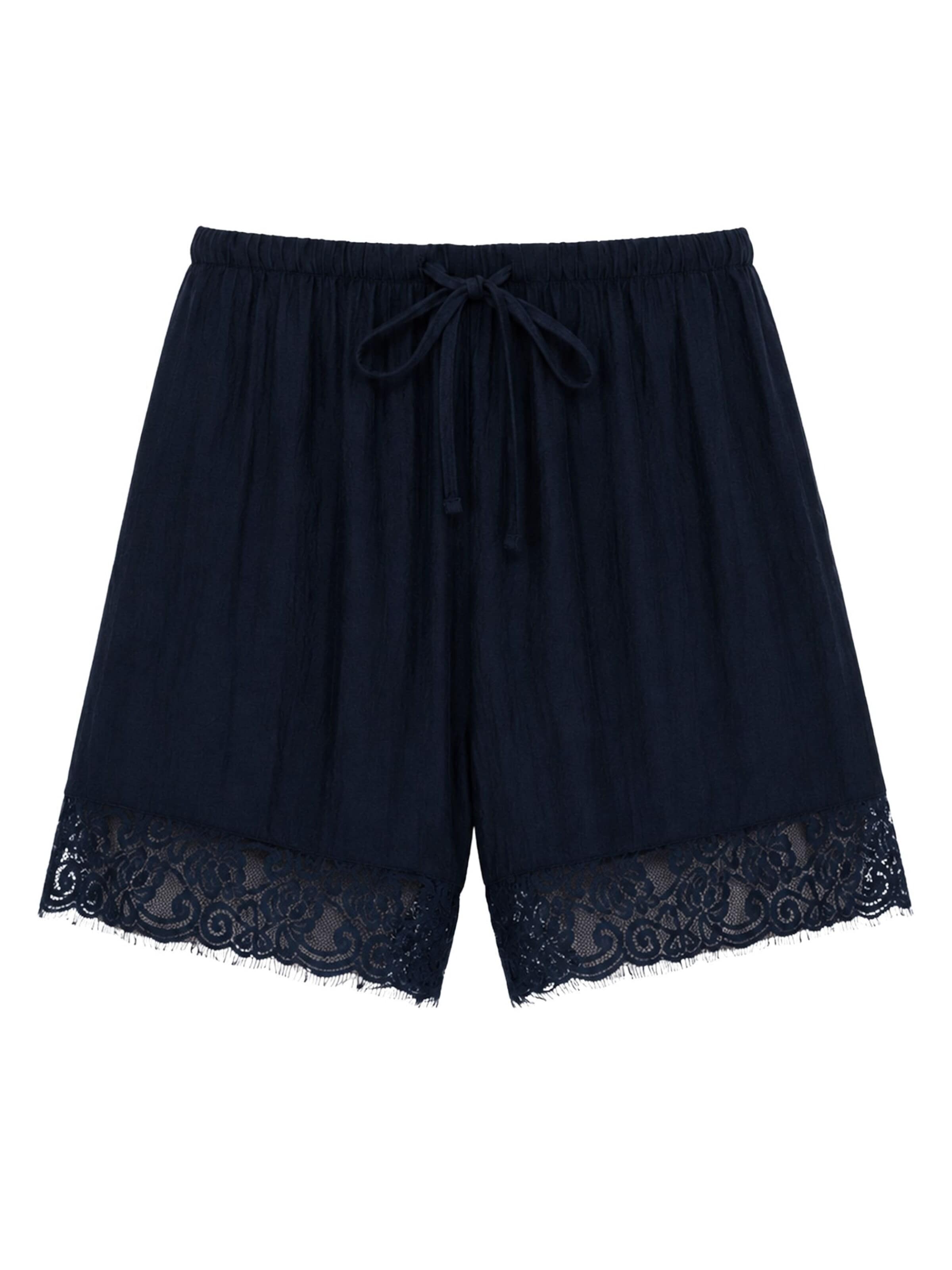 SASSYCLASSY Loosefit Hose‌‌‌‌ in Blau: Vorderseite