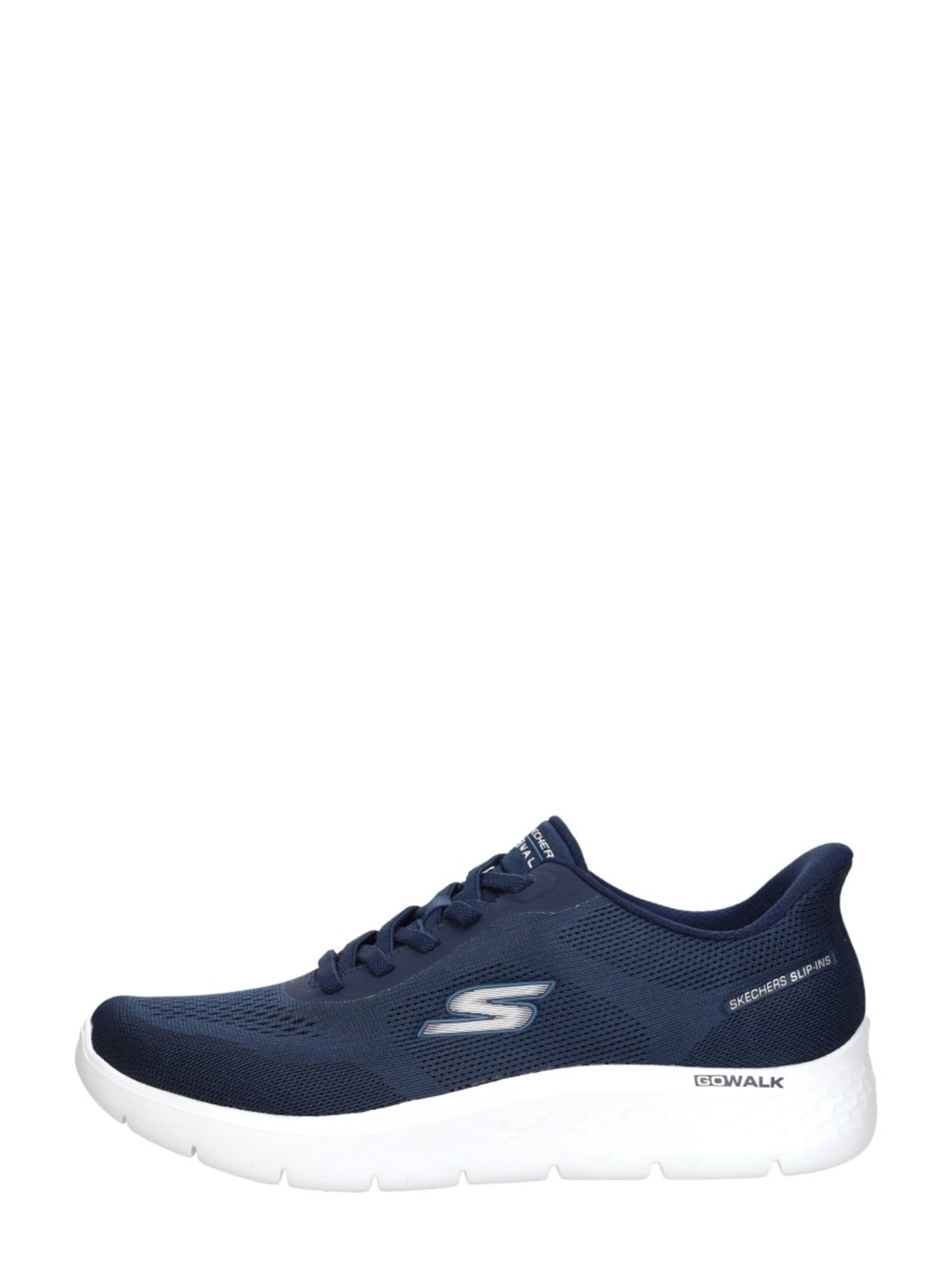Baskets basses 'Slip-Ins: Go Walk Flex' SKECHERS en bleu : devant