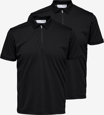 SELECTED Shirt 'Fave' in Black: front