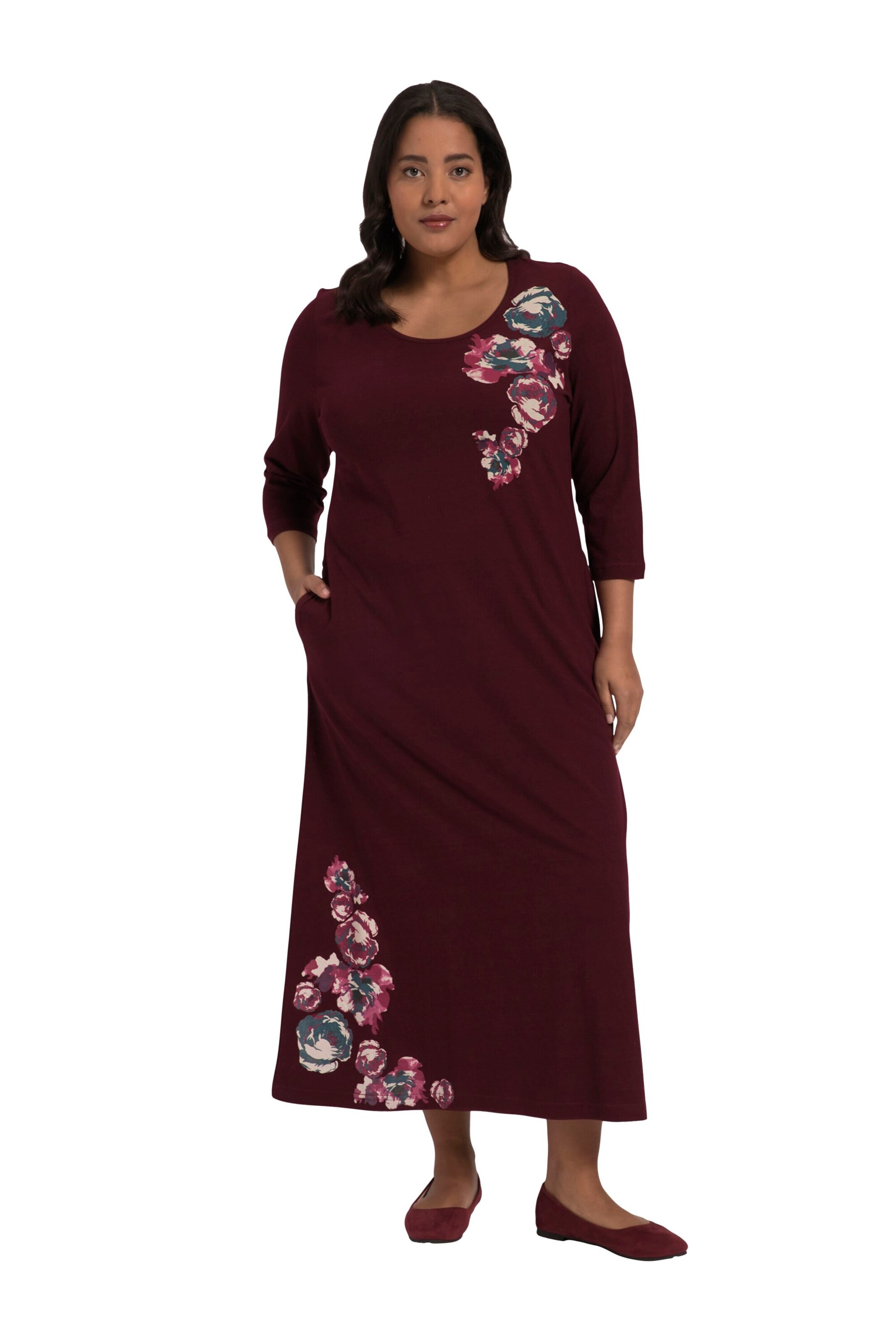 Ulla Popken Dress in Red: front